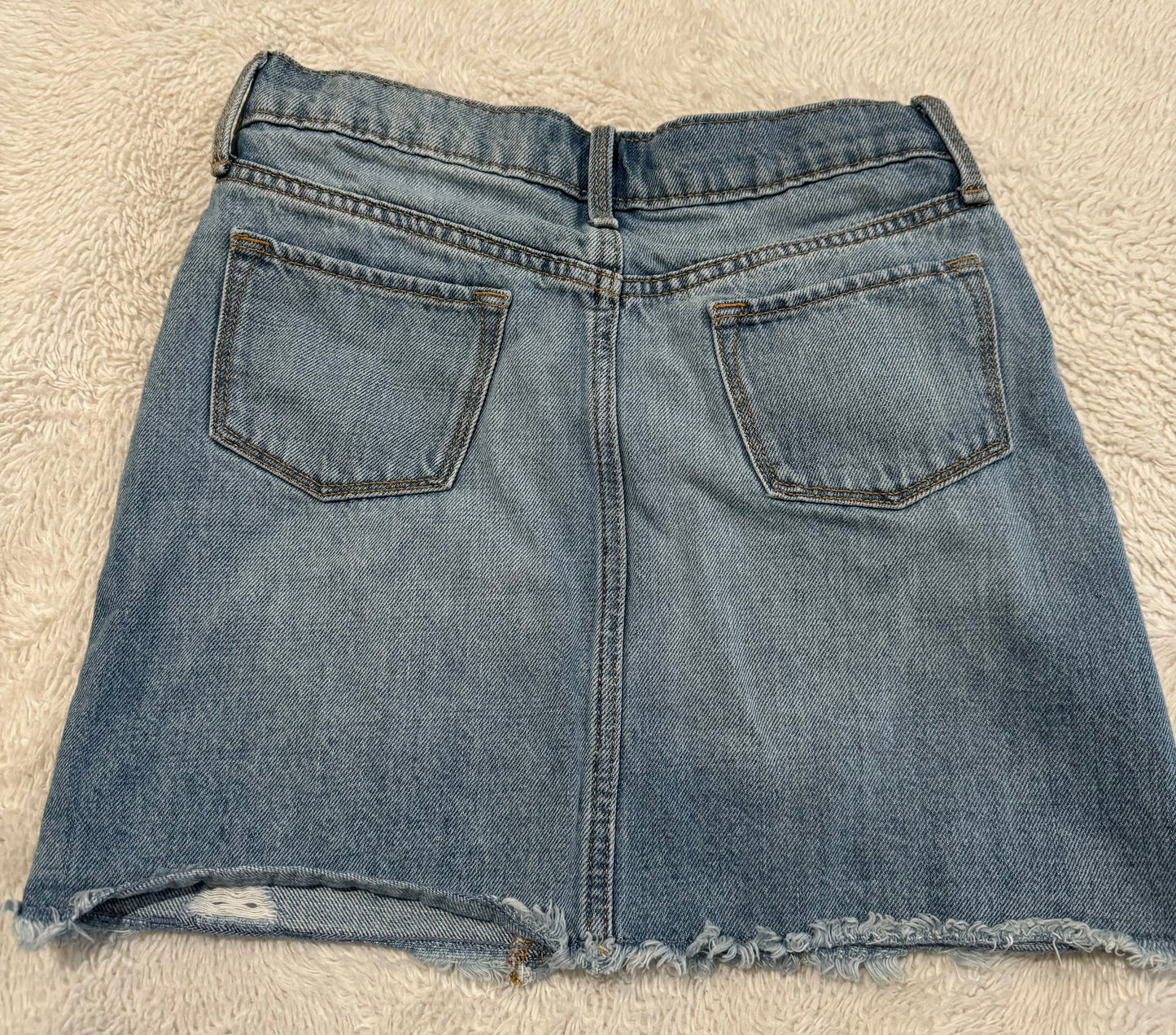 Denim Mini Skirt